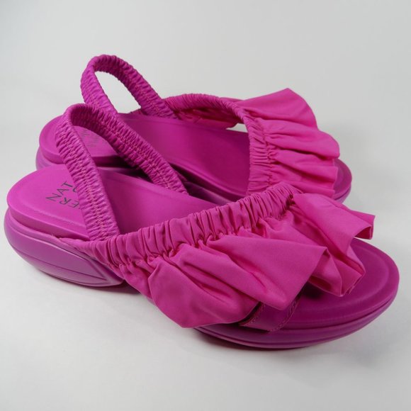 TRACY REESE NATURALIZER Hope For Flowers Firecracker SANDALS Size 8 Fuchsia NEW - Picture 13 of 15